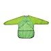 NEWCOMDIGI 10 Pack Children's Art Smock Long Sleeve Painting Apron Waterproof Painting Apron with 3 Roomy Pockets for Age 2-6