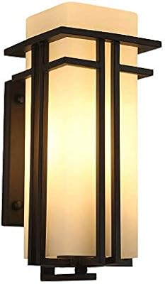 Kuvv Lamps And Lanterns Ip54 Waterproof Glass Wall Light Warm