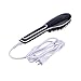 Angel Kiss 2015 Hot Sale 29W Digital Anti Static Ceramic Hair Straightener Heating Detangling Hair Brush Paddle Brush For Faster Straightening Styling Massage Straightening Iron (Black)