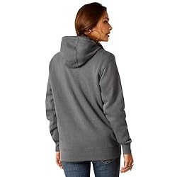 ARIAT Women's Stories Hoodie, Charcoal Heather