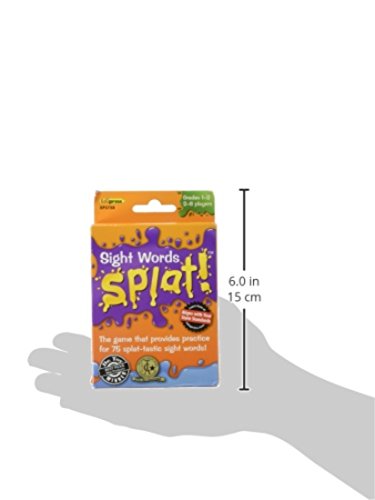 Edupress EP3758 Splat Card Game, Grades 1 to 2, 1.3" Height, 3.6" Width, 7" Length