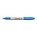 Sharpie Fine Point Permanent Markers, Techno Blue, 1 Count