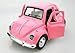 Vidatoy 1:38 Diecast Pull-Back Racers Play Vehicle Let Go Car Toy-Pink
