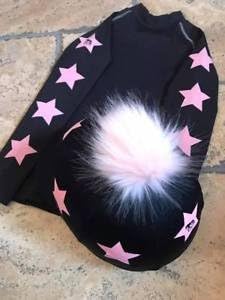 SXC Eco Cross Country Colour XC Stars Black Eventing Equestrian Hat Silk Cover Custom