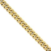 GLD Shop Cuban Bracelet - 3MM/6MM/5MM//8MM/12MM Sizes - 6/7/8/9 Inch Lengths - Gold/White Gold - Unisex