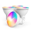 MoKo Smart WiFi LED Spot Light Bulb 5W GU10 Dimmable Spotlight RGB + Cool + Warm Light Work with Alexa Echo,Google Home…