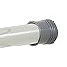 Zenna Home Curtain Adjustable Tension Shower Rod, 44