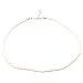 Vintage Seashell Choker Necklace,Haluoo Women Bohemian Hawaiian Natural Seashell Necklace Ladies White Boho Shell Necklace Kids Creative Toy Necklace Lady Jewelry Souvenir Travel Gifts (White)thumb 1
