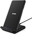 Anker PowerPort Wireless 5 Stand, 5W Standard Qi-Certified Wireless Charger for iPhone X, iPhone 8 / 8 Plus (AC Adapter Not Included)