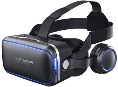 Adofys VR SHINECON 6.0, 4th Generation 3D Virtual Reality Headset with Stereo Headphonefor 3.5" -6.0" Smart Phone
