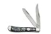 Rite Edge 3.75” Trapper Pocket Knife – Folding Knife with 2 Stainless Steel Blades & Purple Pearl Handle – Classic Pocket Knives & Folding Knives for EDC, Hunting, Camping & Fishing
