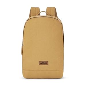Footloose by Skybags UNISEX Walter 45 cms Canvas Mustard Casual Backpack (Walter)