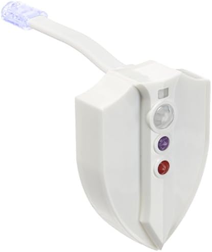 Bofunny TL-004 Toilet Light Motion Activated and UV Sterilizer IP65 Waterproof Design, Led Sensor Nightlight 8 Colors Changing