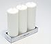 3 x 9 Pillar Candles (Bulk 12 pcs) White by Candle4Less