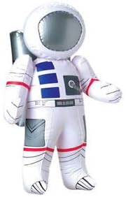 1 Inflatable Astronaut Kid Outer Space Party Decoration Goody Favor Blow Up Toy