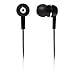 V7 High Definition Noise Isolating 3.5mm Stereo Comfort-Fit Earbuds for music and video audio streaming on smartphones, portable MP3, DVD, Game systems (HA100-2NP) - Black