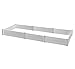 White Vinyl Raised Garden Bed 2-pack