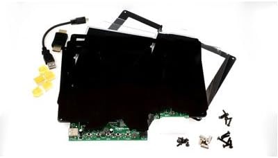 Cyntech HDMIPI-BLACK-01 9 inch HDMIPi LCD Display Enclosure with Driver for Raspberry Pi B+/Pi2 Black