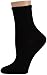 Womens Crew Socks Lightweight Solid Colored Crew Socks 5- Pairs (9-11, Assorted)