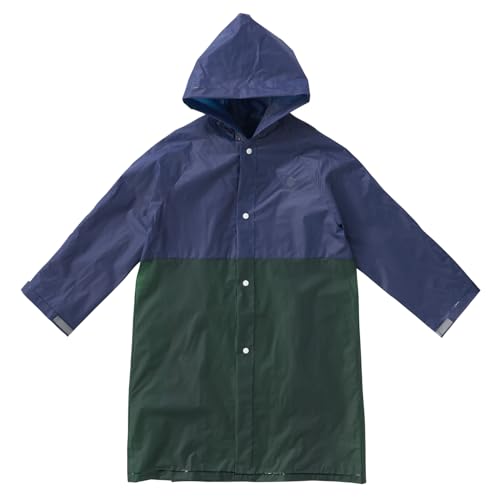 BEAMS SCHOOL バイカラーレインコート 144515 NV 150 キッズ