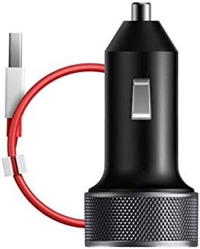 OnePlus Dash Car Charger, Quick Fast Car Charge Power Adapter and Round Type C Dash Charge Cable for OnePlus 6/5/ 5T /3 /3T, 5V- 3.5A by NAISHA