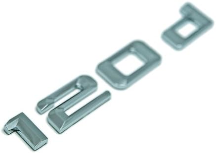 BMWGenuine Rear Emblem 120D Adhered Fits E81 E82 E87 E87 LCI E88 51147135550