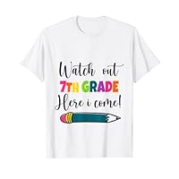 First Day of 7th GRADE - Back to School, First Day School T-Shirt