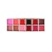 Long Lasting Waterproof Red Brown Lip Gloss Liquid Cream Lip gloss Lipsticks Palette (#1)
