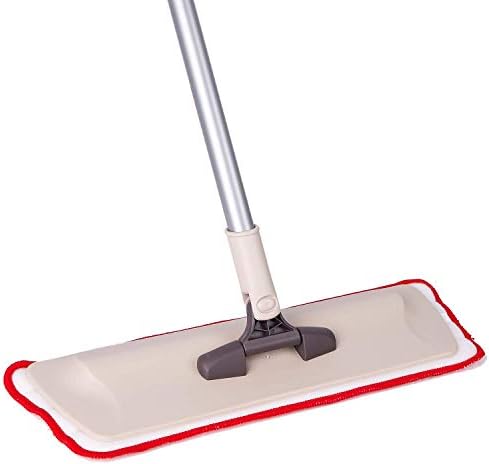 マイクロファイバーモップハードウッドフロアクリーニング 洗えるパッド 海外輸入 木製 ドライウェット再利用可能なダストモップ 360プロフェッショナル タイル用 ラミネート