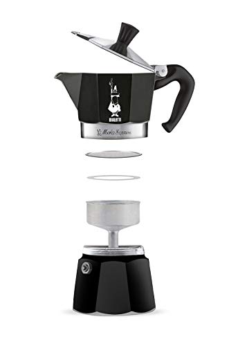 Bialetti - Moka Color: Ikonische Espressomaschine für die Herdplatte, macht echten Italienischen Kaffee, Moka-Kanne 3… – Bild 4