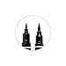 Absolute New York Super Slim Angled Tip Double Ended Liner (Duo Stroke)