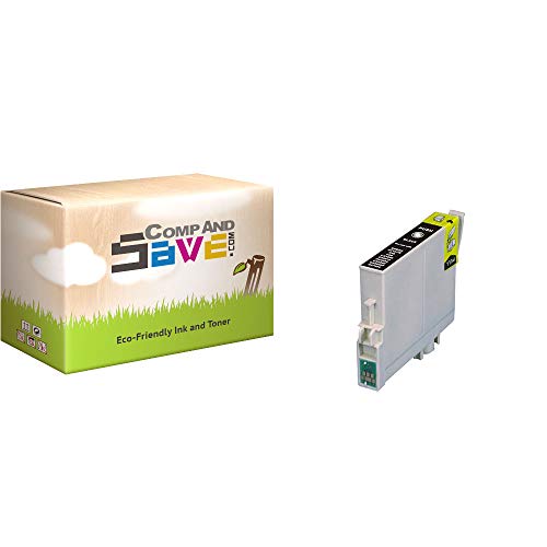 CompAndSave Replacement for Epson Stylus CX5800 Printer Inkjet Cartridge, Epson T060120 Black Ink Cartridge