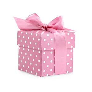 10 pequeñas cajas de regalo, color rosa: Amazon.es: Hogar