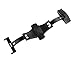 RECHERE 20mm Black Brushed Matte Push Button Butterfly Deployment Clasp for Leather Watch Band Strap