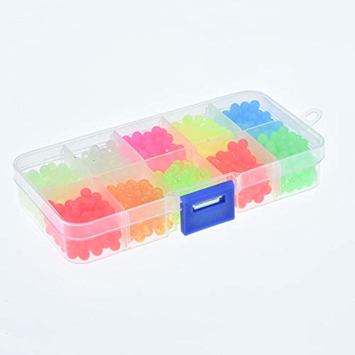 millet16zjh Luminous Beads for Carp Fishing Lures Floating 5mm Glow Accessories 1000Pcs/Set - Thumbnail 3