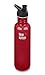 Klean Kanteen Classic Stainless Steel Single Wall Non-Insulated Water Bottle with Sport Cap, 27-Ounce, Mineral Red