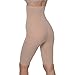 Hanes Plus Size High-Waisted Thigh Shapers - Extended Sizes - Nude - Large