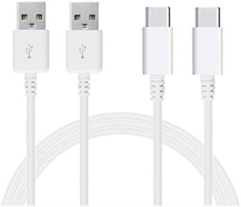 Kcpella 2-Pack USB C Fast Charger Cable, Universal Fast Charging Power Line(3.94ft) for Samsung Note 8/S8 /S8 Plus / C5 Pro / C7 Pro / C9 and Other Type-C Interface Android Mobile Phone(White)