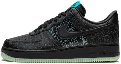 Amazon.com | Nike Mens Air Force 1 Low CZ9084 001 Stussy - Black