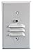 Sunco Lighting Photo Sensor LED Mini Outdoor and Indoor Step/Stair Light with Both Vertical and Horizontal Louvered Wall Plates Included, White