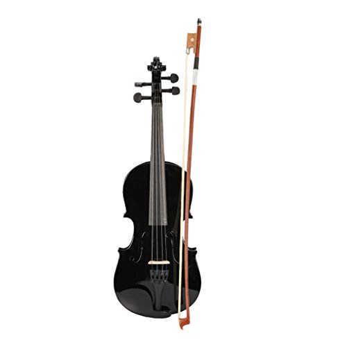 Zerama 1/2 Acoustic Violin Solid Wood Fiddle Case Bow Rosin Kids Students Beginner Stringed Instrument