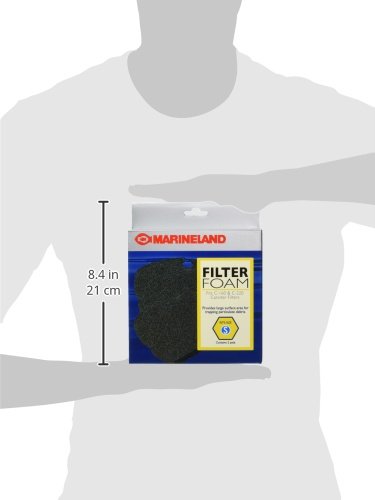 Marineland PA11481 C-160 & C-220 Canister Filter Foam, 2-Pack