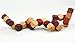 SFTRANS Puzzle Toys, Wood Brain Teaser with Kongming Lock 3D Snake Cube Puzzles, Best Gift for Child/Adults, Birthdays, Valentine’s Day, Thanksgiving, (2.9 x 2.9 x 2.9 inches)