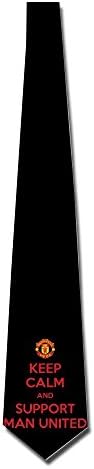 UCMD Keep Calm And Support Manchester United Skinny Tie