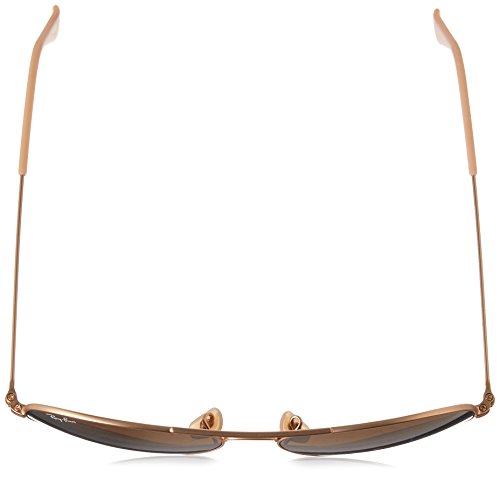 Unisex 3025 Aviator - Matte Gold/Brown Gradient 112/85 Gold 55mm