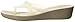 Crocs Women's Isabella Wedge Flip W Flop, Oyster/Cobblestone, 9 M US