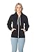 American Apparel Men Flex Fleece Zip Hoodie Size L Black