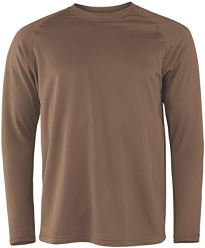 Terramar mens Army Fleece Crew