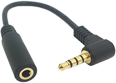 3.5mm Smartphone TRRS Headset to TRS Headphones Adapter