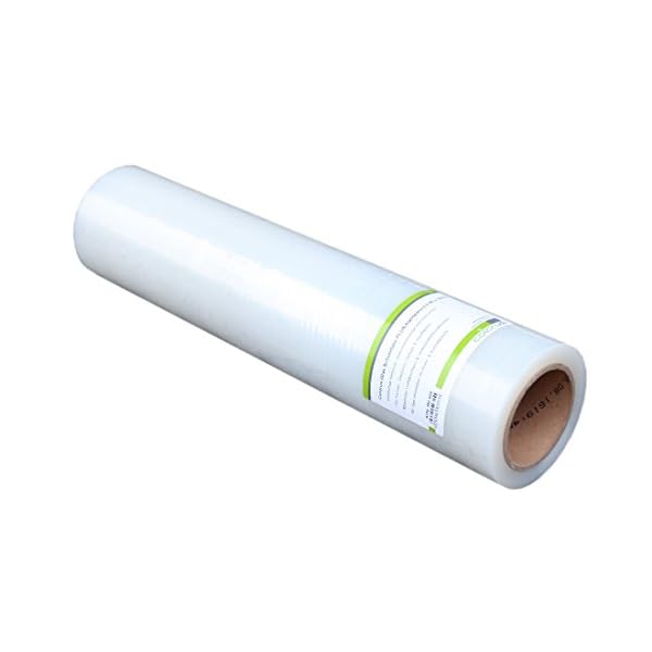 Colorus Premium Fensterschutzfolie selbsthaftend klar | Schutzfolie transparent 50 cm x 100 m | Selbstklebende PE-Folie fÃ¼r Fenster, Fliesen, harte BÃ¶den | Abklebefolie mit 50 my StÃ¤rke